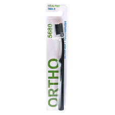 Healthy Smile Ortho Ортодонтична зубна щітка, чорна